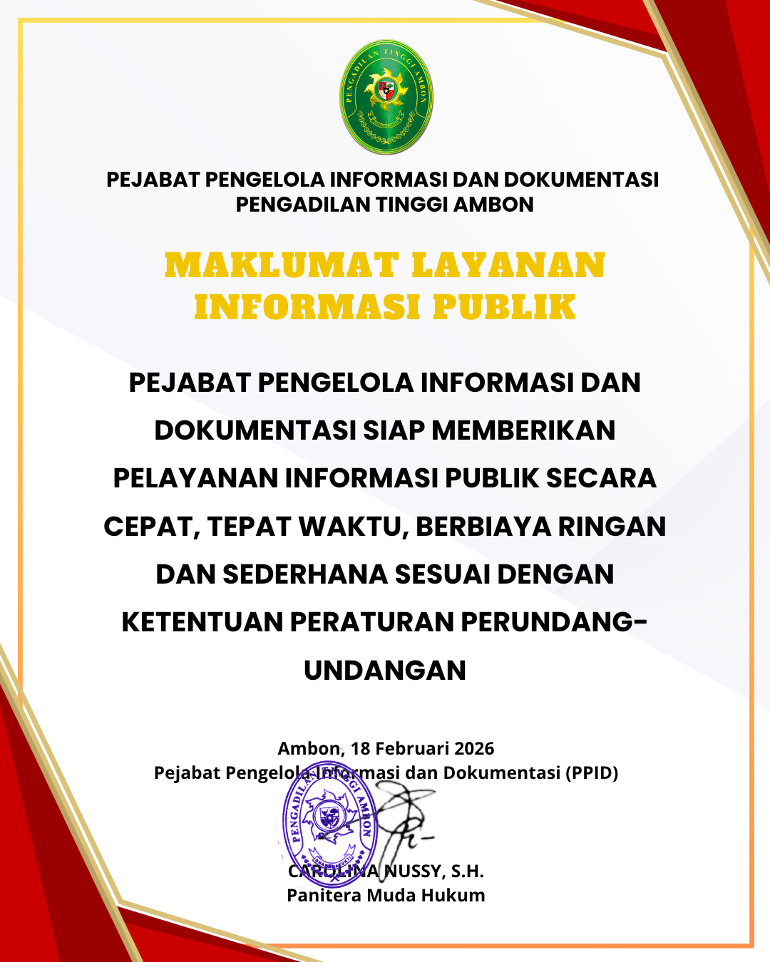Maklumat Informasi Publik